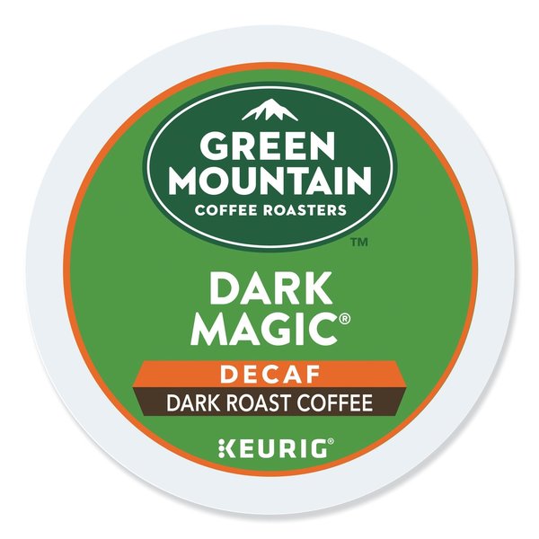 Green Mountain Coffee Dark Magic Decaf Extra Bold Coffee K-Cups, PK24 PK 4067